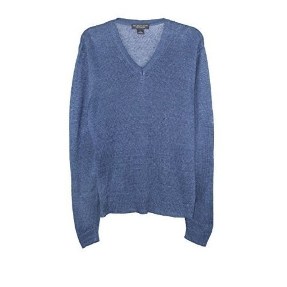 Bloomingdale's Mens Linen Sweater Size Large - Picture 2 of 2